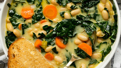 One Pot Creamy Vegan White Bean Soup Recipe: A Cozy and Comforting Meal