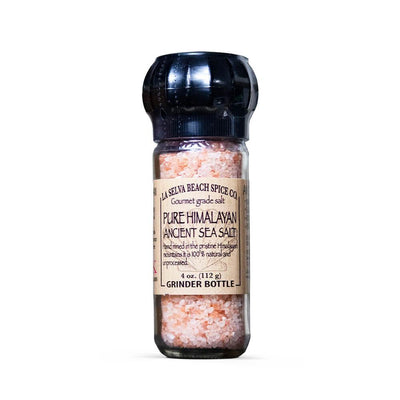 Himalayan Salt - 4 Oz. Kraft Grinder - La Selva Beach Spice